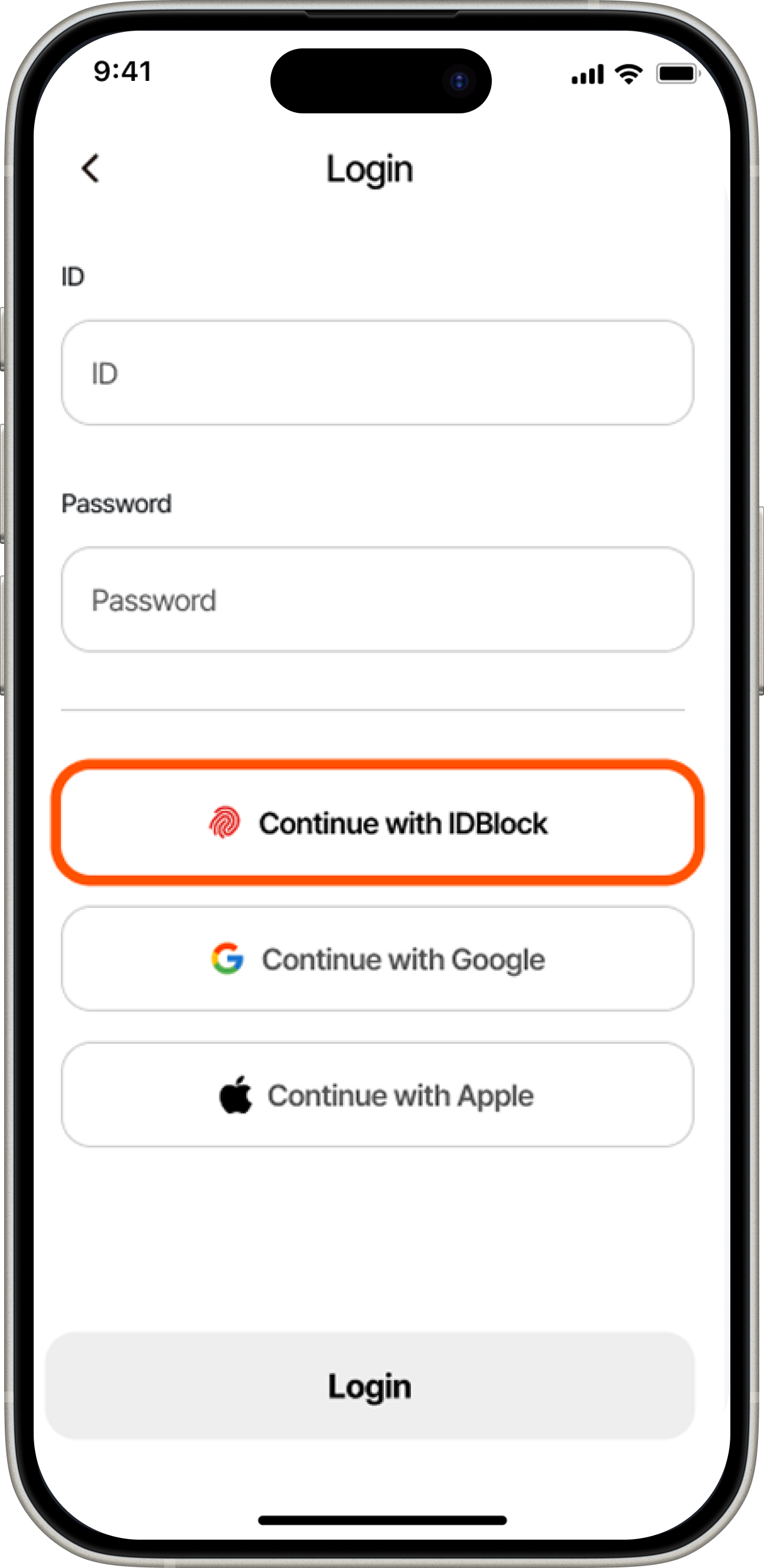 Unified Login & Payment Integration